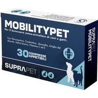 Suprapet MobilityPet Cani e Gatti Integratore Benessere Articolazioni, 30 Compresse