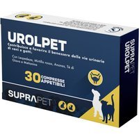 Suprapet Urolpet Cani e Gatti Integratore Vie Urinarie, 30 Compresse