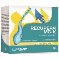 Supravit Recupera Mg+K Fast Integratore Alimentare 20 Bustine Solubili