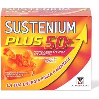 Sustenium Plus 50+ Integratore Energia Fisica e Mentale Adulti, 16 Bustine
