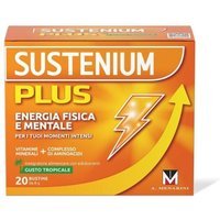 Sustenium Plus Integratore Alimentare Gusto Tropicale, 20 Bustine