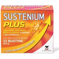 Sustenium Plus Integratore Energizzante con Vitamine Minerali e Aminoacidi, 22 Bustine