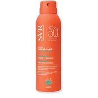 SVR Sun Secure - Brume SPF50 Viso e Corpo Biodegradabile Fresco Invisibile,200ml