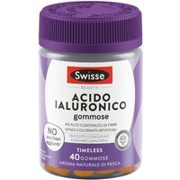 Swisse Beauty - Acido Ialuronico Integratore Alimentare Anti Age, 40 gommose