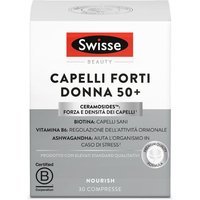 Swisse Beauty - Capelli Forti Donna 50+ Integratore Alimentare, 30 compresse