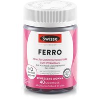 Swisse Beauty - Ferro Integratore Alimentare, 40 caramelle gommose