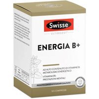 Swisse Energia Fisica e Mentale - Energia B+ Integratore, 50 Compresse