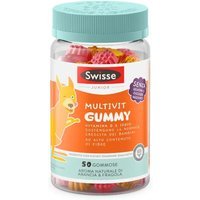 Swisse Junior - Multivit Gummy Integratore Multi-nutriente, 50 Pastiglie Gommose