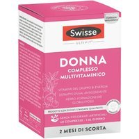 Swisse Multivitaminici - Donna Integratore Alimentare, 60 compresse
