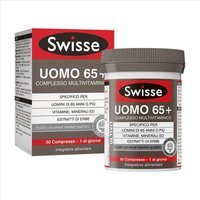 Swisse Multivitaminici - Uomo 65+ Integratore Alimentare, 30 compresse