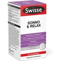 Swisse Relax e Umore - Sonno e Relax Integratore Alimentare, 50 Compresse