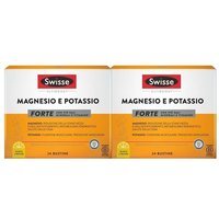 Swisse Ultiboost - Magnesio e Potassio Forte Integratore Gusto Limone, 2 x 24 Bustine