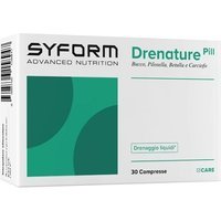 Syform Drenature Pill - Integratore per il drenaggio dei liquidi e la funzione epatica, 30 compresse