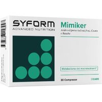Syform Mimiker Integratore Metabolismo Macronutrienti, 30 Compresse
