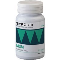 Syform MSM Integratore di Zolfo Organico Infiammazioni Articolari, 60 Compresse