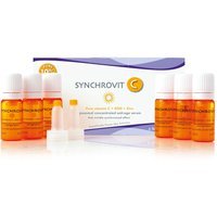 Synchroline Synchrovit C Siero Antirughe Antiossidante Viso e Collo, 6 x 5ml
