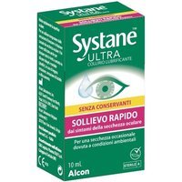 Systane Ultra - Collirio lubrificante senza conservanti per la secchezza oculare, 10 ml
