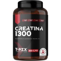 T-Rex Creatina Micronizzata Monoidrato Integratore per Sportivi, 100 Compresse