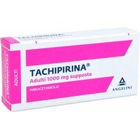 Tachipirina 1000mg Paracetamolo Supposte Adulti Antipiretico e Analgesico, 10 Supposte