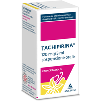 Tachipirina 120mg/5ml Sospensione Orale di Paracetamolo Antipiretico e Analgesico, 120ml