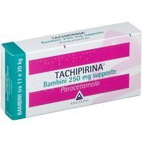Tachipirina Bambini 250mg Paracetamolo Antipiretico e Analgesico, 10 Supposte