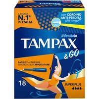 TAMPAX &GO SUPER PLUS 18PZ