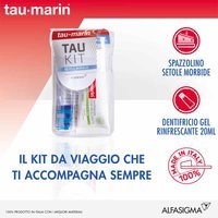 Tau-marin Tau-Kit Morbido Spazzolino Morbido + Dentifricio alle 12 Erbe 20ml