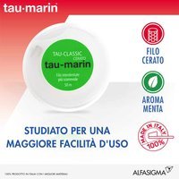 Tau-marin Tau Classic Filo Interdentale Cerato da 50 Metri, 1 pezzo