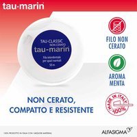 Tau-marin Tau Classic Filo Interdentale Non Cerato da 50 Metri, 1 pezzo