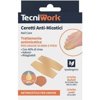 Tecniwork Cerotto Antimicosi Urea 12 Pezzi + 12 Fixing