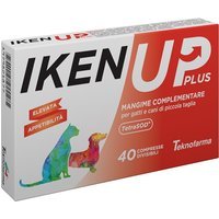 Teknofarma Iken Up Plus - Integratore per cani e gatti in compresse Teknofarma Iken Up, 40 pezzi