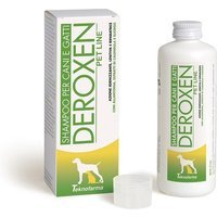Teknofarma shampoo Deroxen Pet Line - Detergente igienizzante e lenitivo per cani e gatti, 200 ml