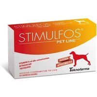 Teknofarma Stimulfos Pet Line cane - Mangime complementare per il sistema immunitario, 30 compresse