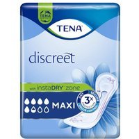 Tena Discreet - Maxi Assorbente Femminile Incontinenza Severa, 12 assorbenti