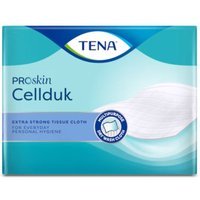Tena ProSkin Cellduk Salvietta Monouso Asciutta per Igiene Misura 25 x 33 cm, 200 Pezzi
