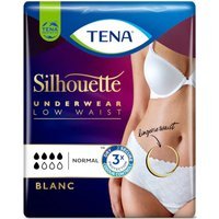 Tena Silhouette Normal Blanc Mutandine Assorbenti Femminili Taglia L, 5 Pezzi