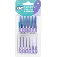 Tepe Easypick XL Stick Dentale colore Viola, 36 stick