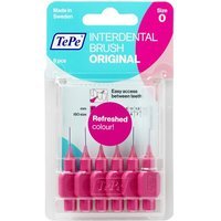 Tepe Scovolino Interdentale Original Rosa Misura ISO 00,4mm, 6 Scovolini