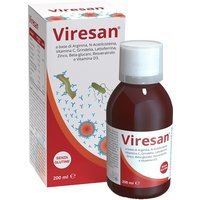 Terbiol Farmaceutici Viresan - Sciroppo Terbiol Farmaceutici per le difese e le vie aeree, 200 ml