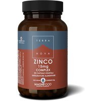 Terranova Minerali - Complesso di Zinco 15mg Integratore, 50 Capsule
