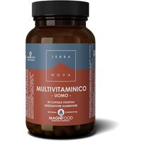Terranova Multivitaminici - Multivitaminico Uomo Integratore, 50 Capsule