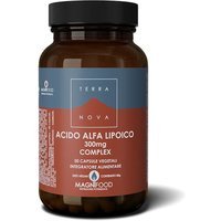 Terranova Supporti Specifici - Acido Alfa Lipoico 300mg Complex, 50 Capsule