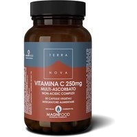 Terranova Vitamine - Vitamina C 250mg Multi-Ascorbato Integratore, 50 Capsule