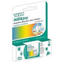 Teva Mill E Joy lattasi - Integratore per la digestione del lattosio, 20 compresse masticabili