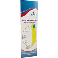 Thotale Plantare Memory Comfort Solette in Memory Taglia S 34-37, 1 Paio