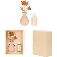 THUN Diffusore con Bacchette e Ricarica Decoro Tulipano Profumazione a Lunga Durata
