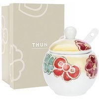 THUN Zuccheriera Contenitore in Ceramica Decorata per Zucchero Collezione Casa