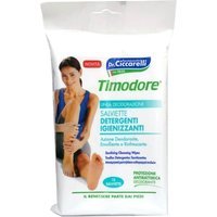 Timodore Salviette Detergenti Igienizzanti Piede Azione Deodorante, 15 Pezzi