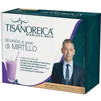 Tisanoreica Bevanda Al Gusto Di Mirtillo Integratore Alimentare, 4 Bustine