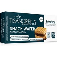 Tisanoreica Keto - Wafer vaniglia con base di cioccolato Extraforte,